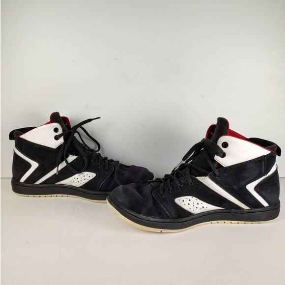 Nike Jordan Flight Legend Off-Court Shoe Black/Gym Red-White AA2526 023 Sz 11.5 - Picture 3 of 8